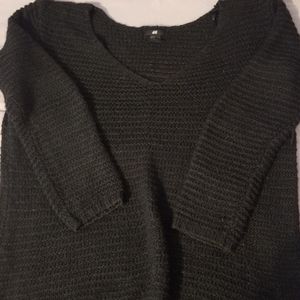 Oversized knit sweater